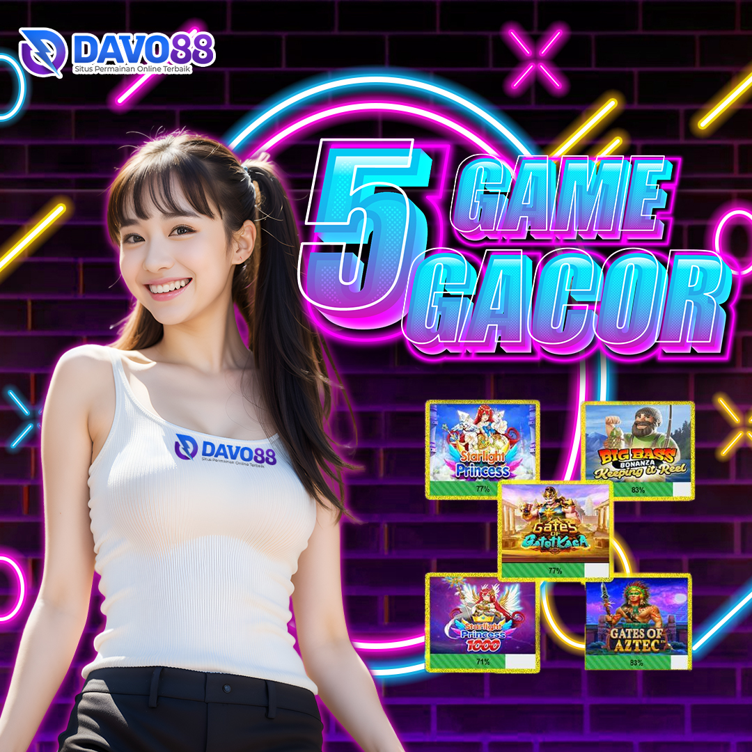 Davo88: Slot Gacor Hari Ini dengan Deposit Dana Tanpa Potongan